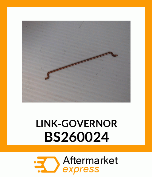 LINK-GOVERNOR BS260024