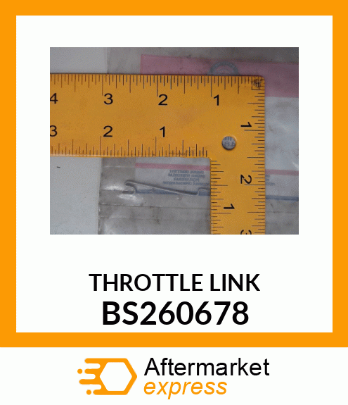 THROTTLE LINK BS260678