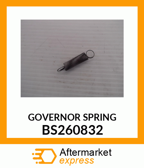 GOVERNOR SPRING BS260832