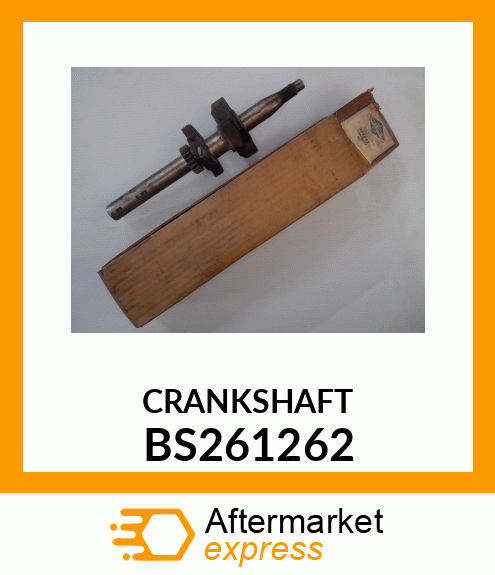 CRANKSHAFT BS261262