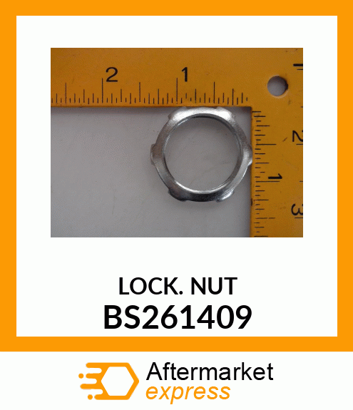 LOCK NUT BS261409