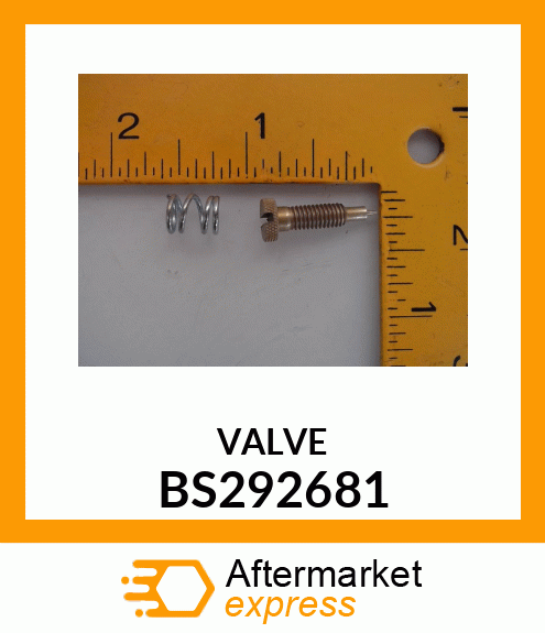 VALVE BS292681