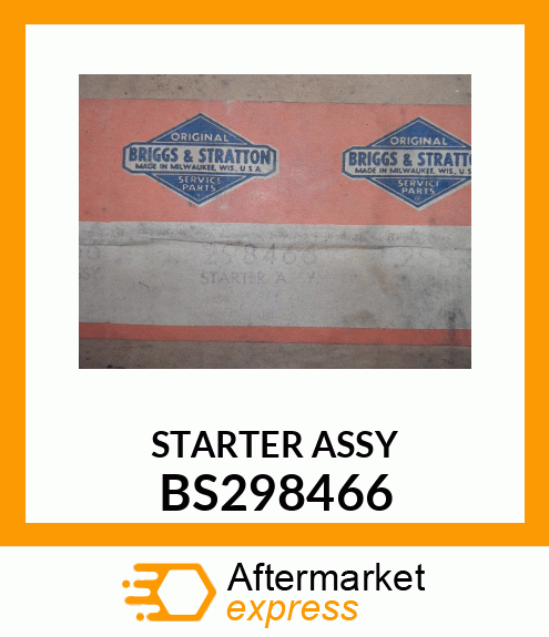 STARTER ASSY BS298466