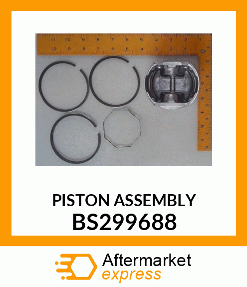 PISTON ASSEMBLY BS299688