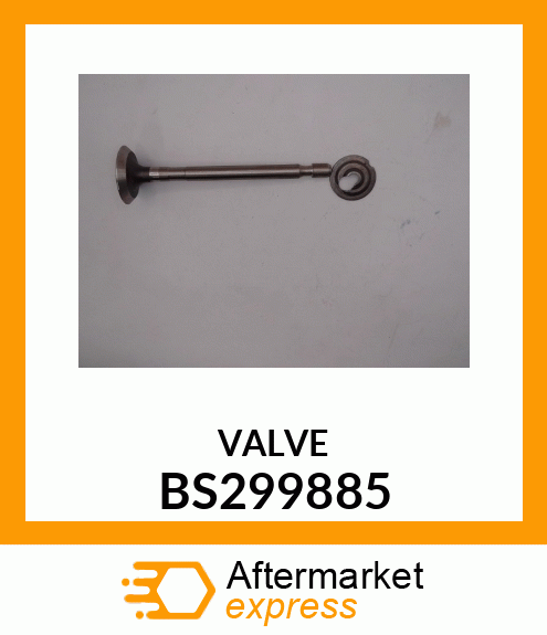 VALVE BS299885