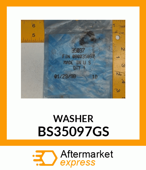 WASHER BS35097GS