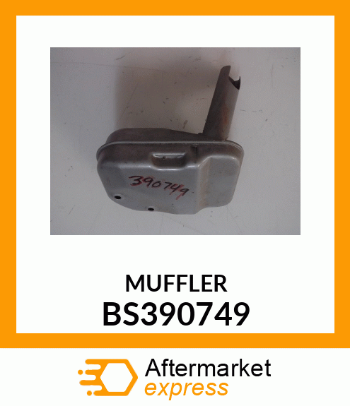 MUFFLER BS390749