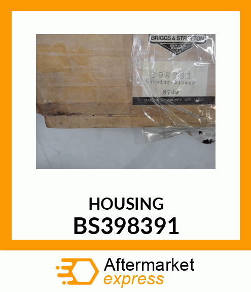 HOUSING BS398391