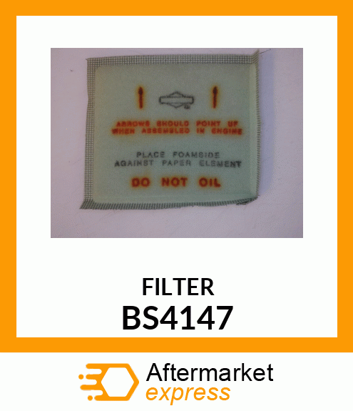 FILTER BS4147