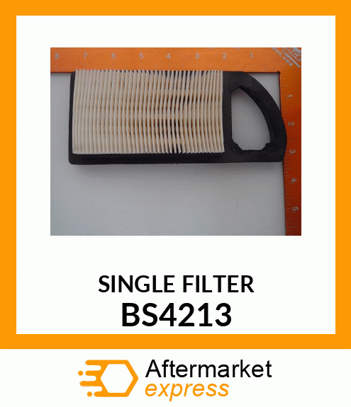 SINGLE FILTER BS4213