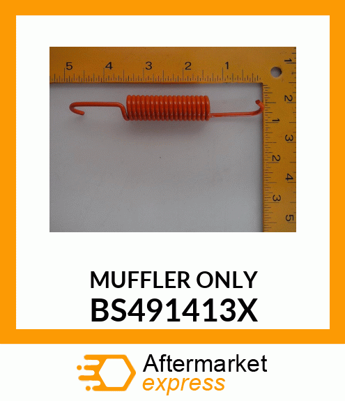 MUFFLER ONLY BS491413X