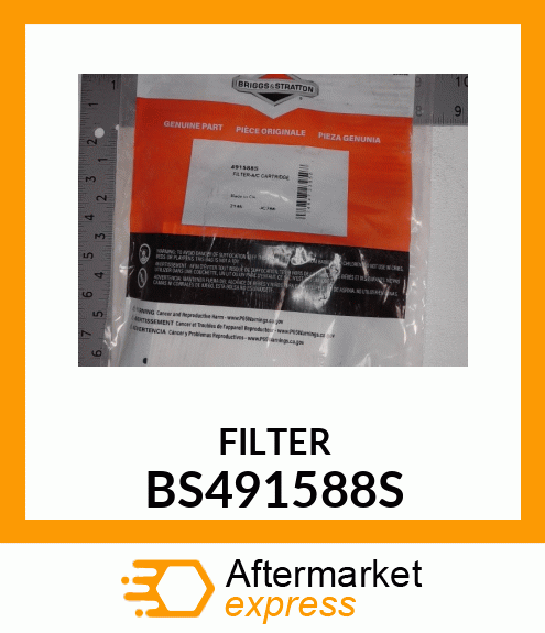 FILTER BS491588S