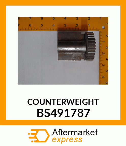 COUNTERWEIGHT BS491787