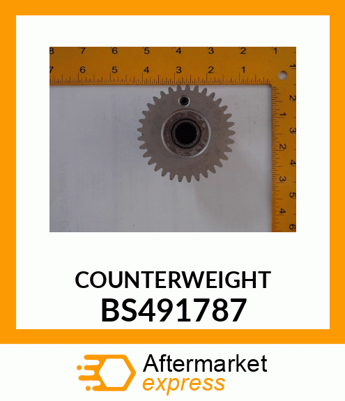 COUNTERWEIGHT BS491787