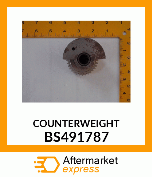 COUNTERWEIGHT BS491787