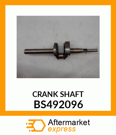 CRANK SHAFT BS492096