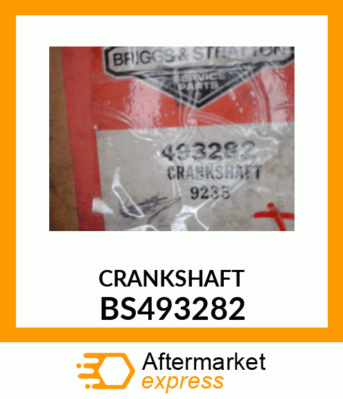 CRANKSHAFT BS493282