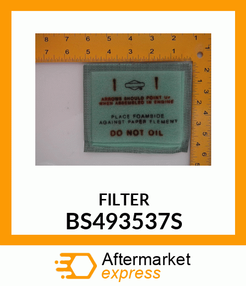 FILTER BS493537S