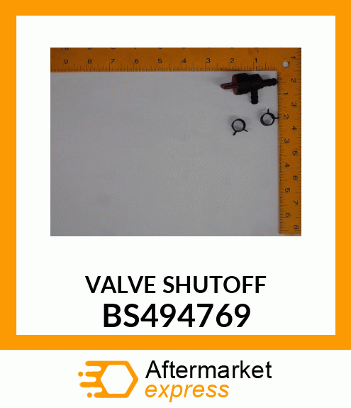 VALVE SHUTOFF BS494769
