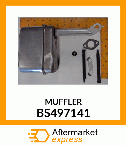 MUFFLER BS497141