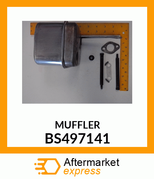 MUFFLER BS497141