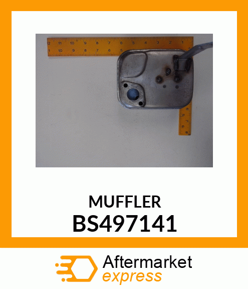 MUFFLER BS497141