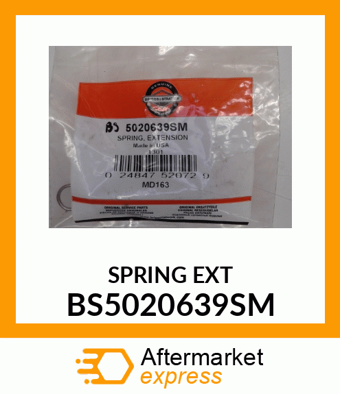 SPRING EXT BS5020639SM