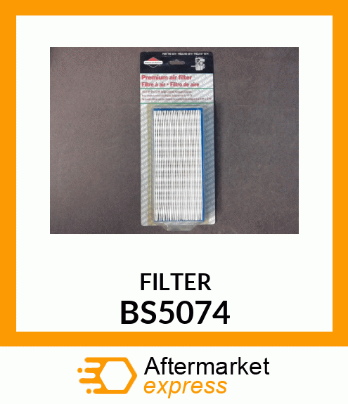 FILTER BS5074