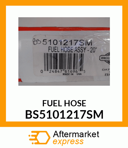 FUEL HOSE BS5101217SM