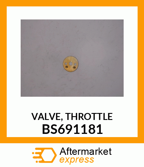 VALVE, THROTTLE BS691181