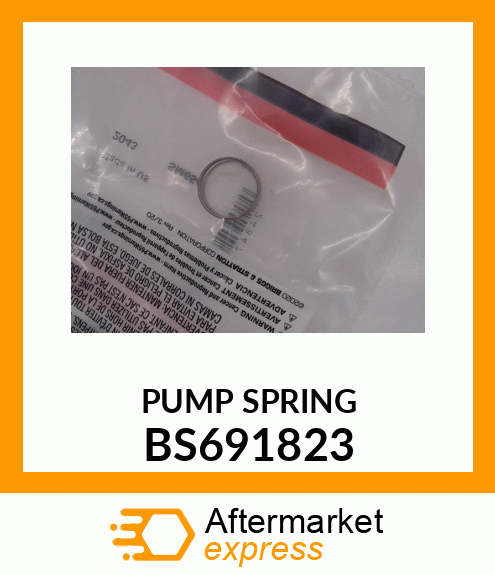 PUMP SPRING BS691823