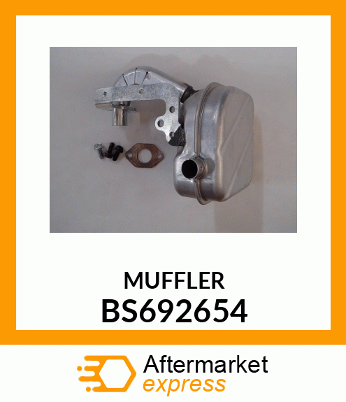 MUFFLER BS692654