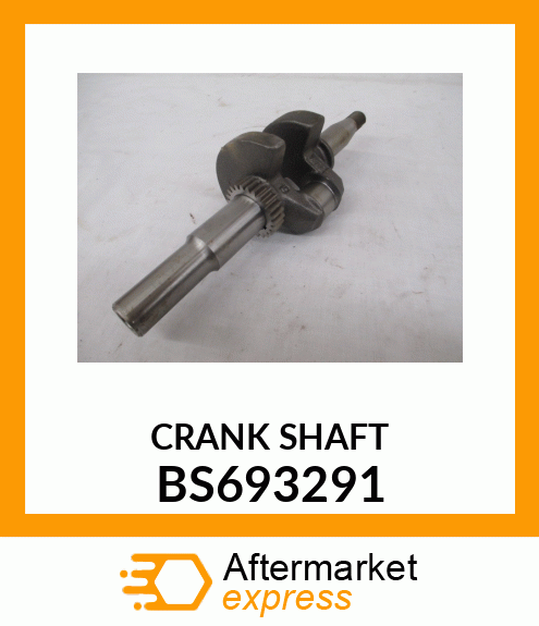 CRANK SHAFT BS693291