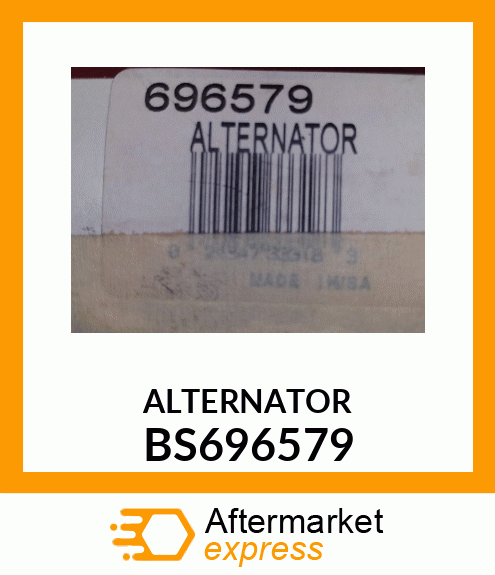 ALTERNATOR BS696579