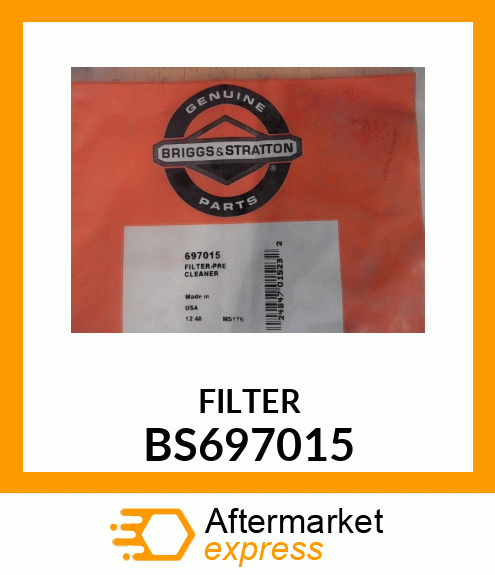 FILTER BS697015