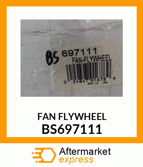 FAN FLYWHEEL BS697111