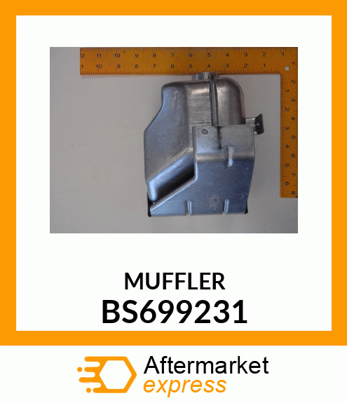 MUFFLER BS699231