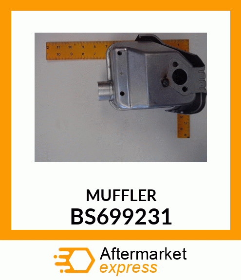 MUFFLER BS699231