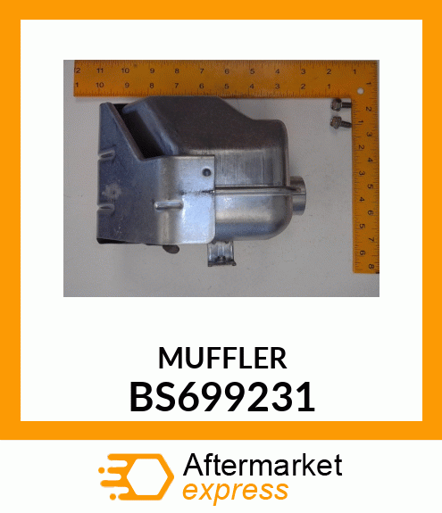 MUFFLER BS699231