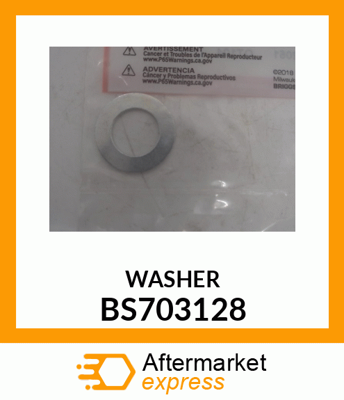 WASHER BS703128