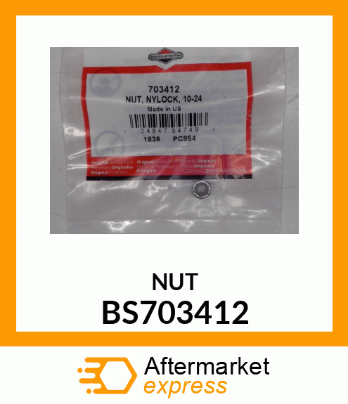 NUT BS703412