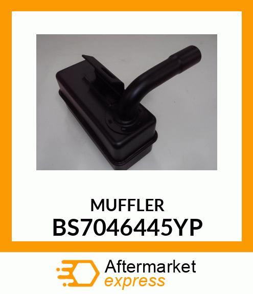 MUFFLER BS7046445YP