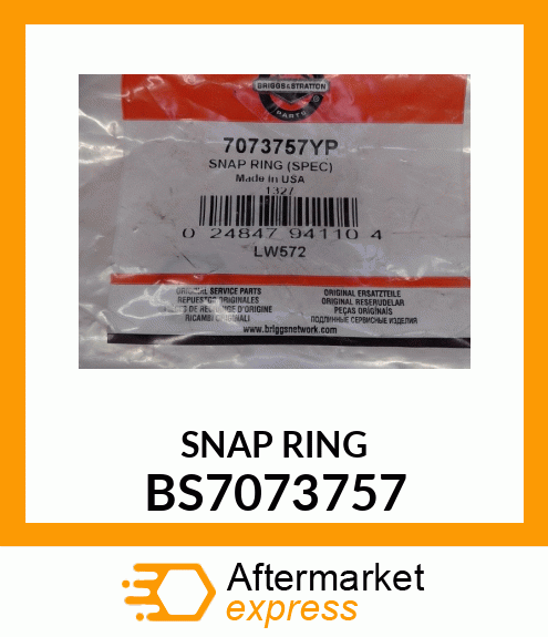 SNAP RING BS7073757