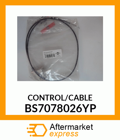 CONTROL/CABLE BS7078026YP