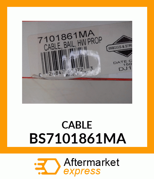 CABLE BS7101861MA