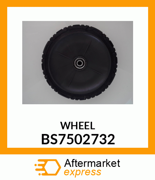 WHEEL BS7502732