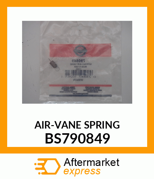AIR-VANE SPRING BS790849