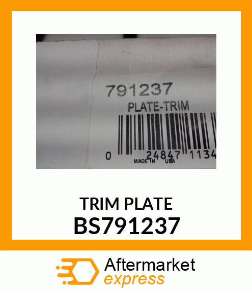 TRIM PLATE BS791237