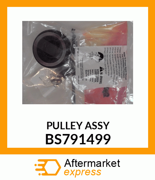 PULLEY ASSY BS791499