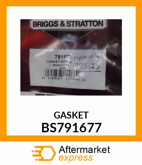 GASKET BS791677